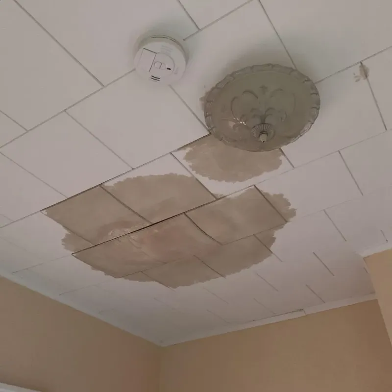 Ceiling Water Damage Repair in McConnellstown, PA