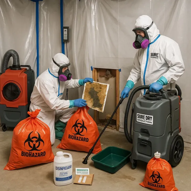 Contaminated Water Handling Protocols process in McConnellstown, PA